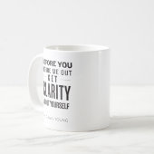 Bevor Sie mich herausfinden, erhalten Sie Kaffeetasse (Vorderseite Links)