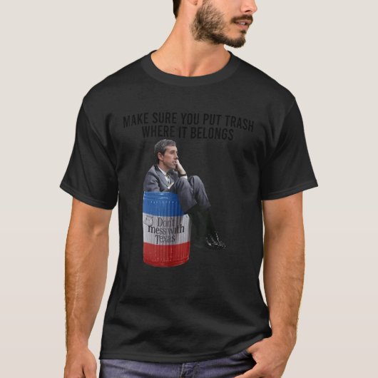 Bevor Sie sicherstellen, dass Sie Müll dorthin bri T-Shirt (Vorderseite)