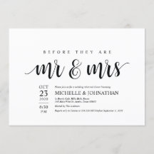 Bevor sie sind, laden Probe und Mr.