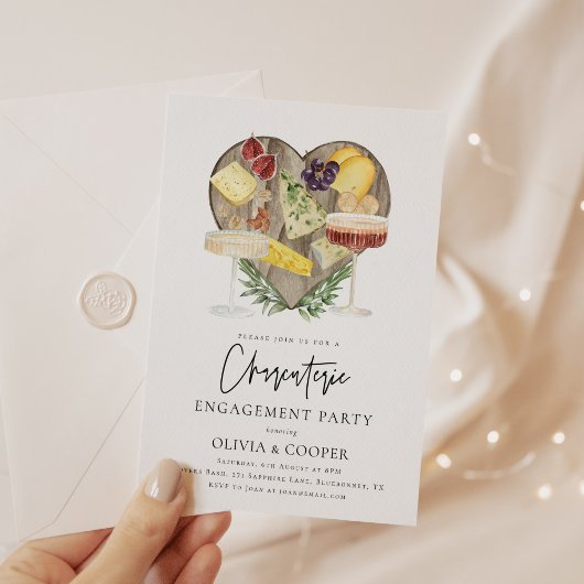 Bevorratungspartei für Aquarellen Einladung