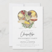 Bevorratungspartei für Aquarellen Einladung (Vorderseite)