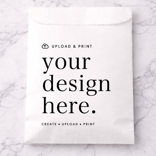 Bevorzugen Sie Bags Ihr Design Upload Geschenktütchen