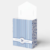 Bevorzugen Sie Blaue Vögel & Streifen Geschenkschachtel (Geöffnet)