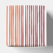 Bevorzugte Boxen Watercolor Rainbow Strip Geschenkschachtel (Oben)