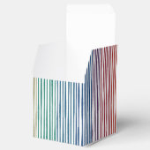 Bevorzugte Boxen Watercolor Rainbow Strip Geschenkschachtel (Geöffnet)