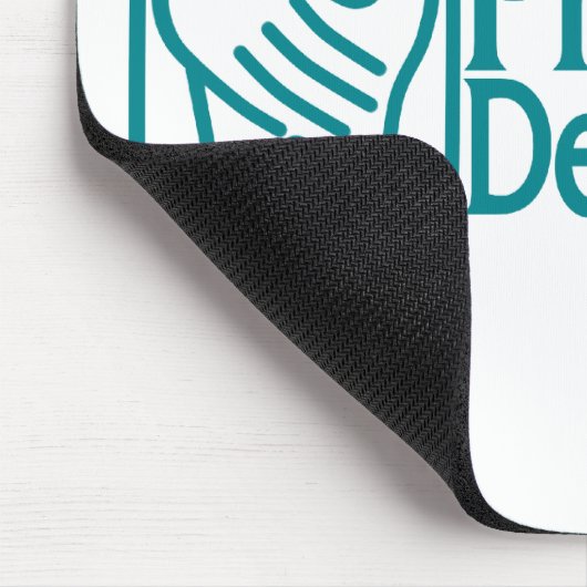 Bevorzugter Zahnpflege Mousepad (Ecke)