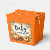 Bevorzugung Box-Autumn Baby Shower Fevor Boxes Geschenkschachtel (Rückseite)