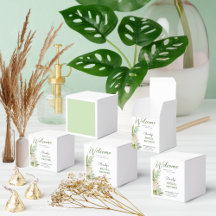 Bevorzugung Delicate Pampas Brautparty Box