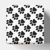 Bevorzugung/Geschenkboxen - Puppy Paw Prints Geschenkschachtel (Oben)