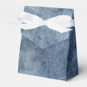 Bevorzugungs-Geschenkboxen mit natürlichen Jeans, Geschenkschachtel