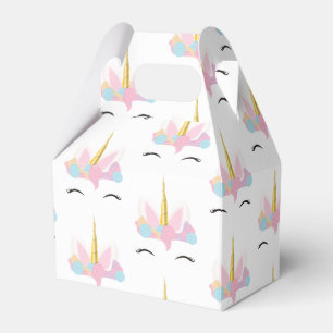 Bevorzugungs-Kasten des Einhorn-Muster-  Geschenkschachtel