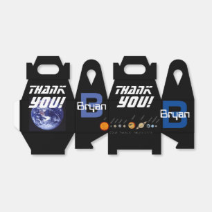 Bevorzugungs-Kasten-Planeten, Weltraum, Erde Geschenkschachtel