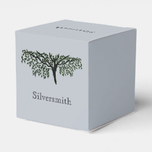 Bevorzugungs-Kasten - Stammbaum mit Namen Geschenkschachtel