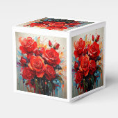 Bevorzugungsbox - Die Rote Rose Artwork Geschenkschachtel (Vorderseite)