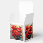 Bevorzugungsbox - Die Rote Rose Artwork Geschenkschachtel (Geöffnet)