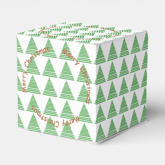 Bevorzugungsbox - Graphic Trees with Text Circle Geschenkschachtel (Rückseite)