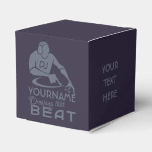 Bevorzugungskästen DJ kundenspezifische Farb Geschenkschachtel