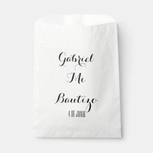 Bevorzugungstaschen MI Bautizo - fertigen Sie Geschenktütchen