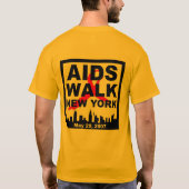 Bevs Gold vor T-Shirt (Rückseite)