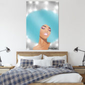 Bewachte Leinwand (Insitu (Schlafzimmer))