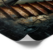 Bewachte Tür der inneren Psyche Poster (Ecke)