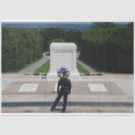 Bewachung der unbekannten Soldaten-Dekoupage Seidenpapier