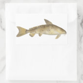 Bewaffnet Rechteckiger Aufkleber (Tasche)