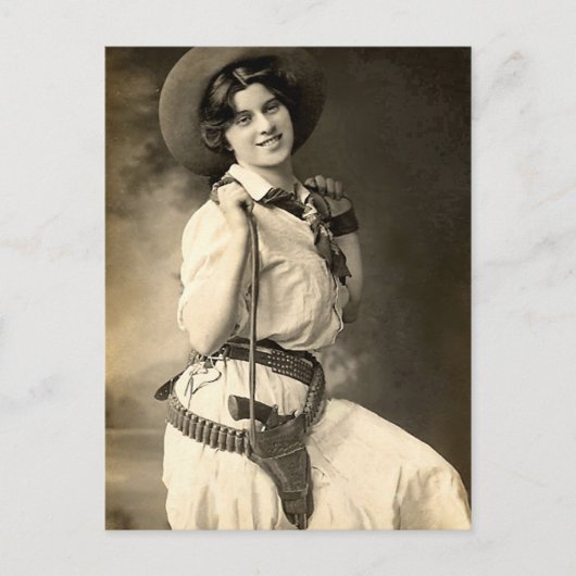 Bewaffnet und gefährlich postkarte (Vorderseite)