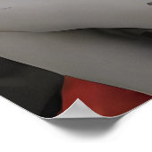 Bewaffnet und zerstört mit König Rex, der Lizard Poster (Ecke)