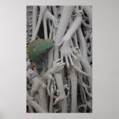 Bewaffnet und zerstört mit König Rex, der Lizard Poster (Vorne)