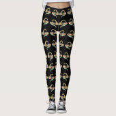 bewaffnete Augen Leggings (Vorderseite)