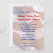 Bewaffnete Kräfte ehren Fahne der Einladung zum Ro (Rückseite)