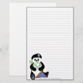 Bewaffnete Kräfte-Tagespanda-Briefpapier Briefpapier (Vorne/Hinten)