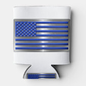 Bewaffnete Kräfte und Strafverfolgung USA Flaggent Dosenkühler (Vorderseite)