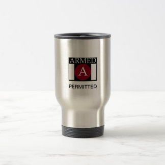 BEWAFFNETE Pendler-Tasse Reisebecher