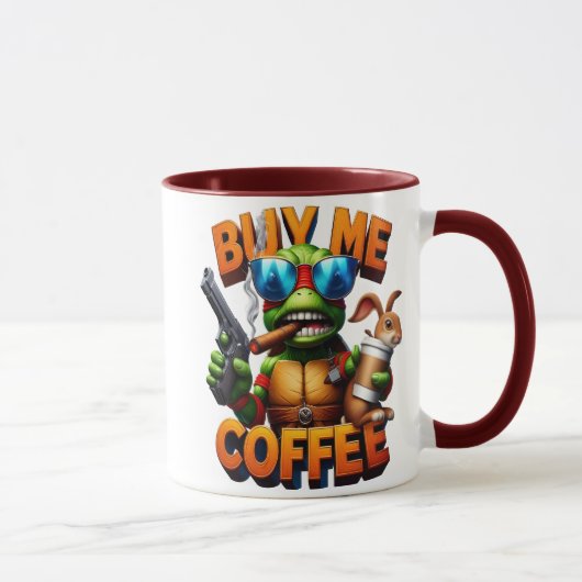 Bewaffnete Reptilien Morgenbraue kaufen mir einen Tasse (Rechts)