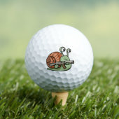 Bewaffnete Schnecke Golfball (Insitu T-Shirt)