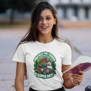 Bewaffnete Truthühner im Wilden Westen T-Shirt