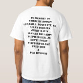 Bewaffnetes Chemo Ninja T-Shirt (Rückseite)