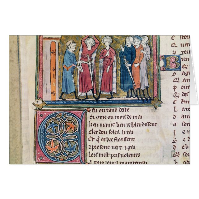 Bewaffnung eines Ritters (Vorderseite (Horizontal))