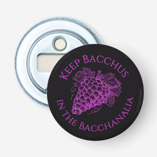 Bewahre Bacchus in der magnetischen Bacchanalia-Fl Flaschenöffner