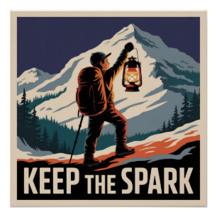 Bewahre den Funken Poster