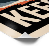 Bewahre den Funken Poster (Ecke)