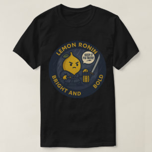 Bewahre es fig-tastisch Samurai Zitrone T-Shirt