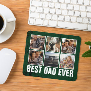 Bewahren Sie den besten Vater je Vatertag FotoColl Mousepad