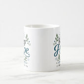 Bewahren Sie die christliche Ermutigungsbotschaft Kaffeetasse (Mittel)
