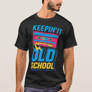 Bewahren Sie es alte Schule 80 s Cassette Mixtape T-Shirt