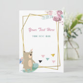 Bewahren Sie jede Einladung zu Veranstaltungen auf (Stehend Vorderseite)