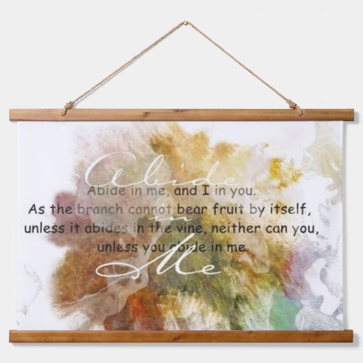 Bewahren Sie mich auf Wandteppich Mit Holzrahmen (Vorne)