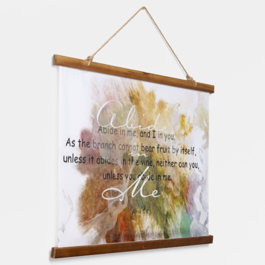 Bewahren Sie mich auf Wandteppich Mit Holzrahmen (Gewinkelt)